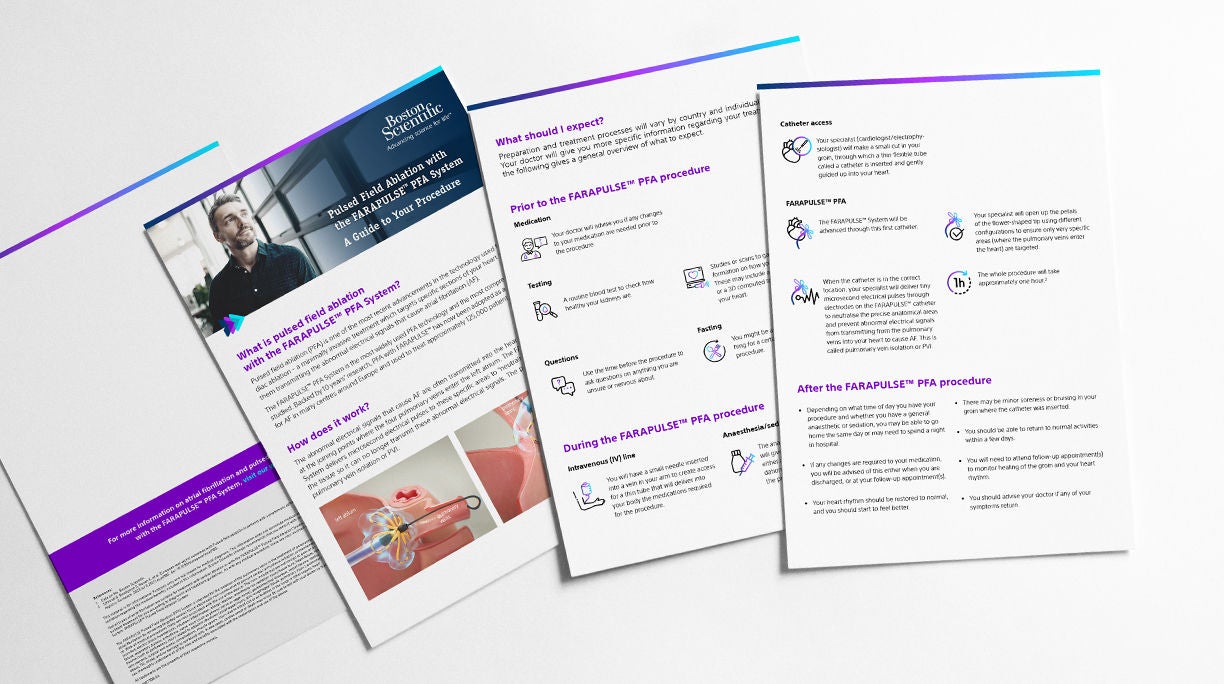 Explore la guía paso a paso para los pacientes.