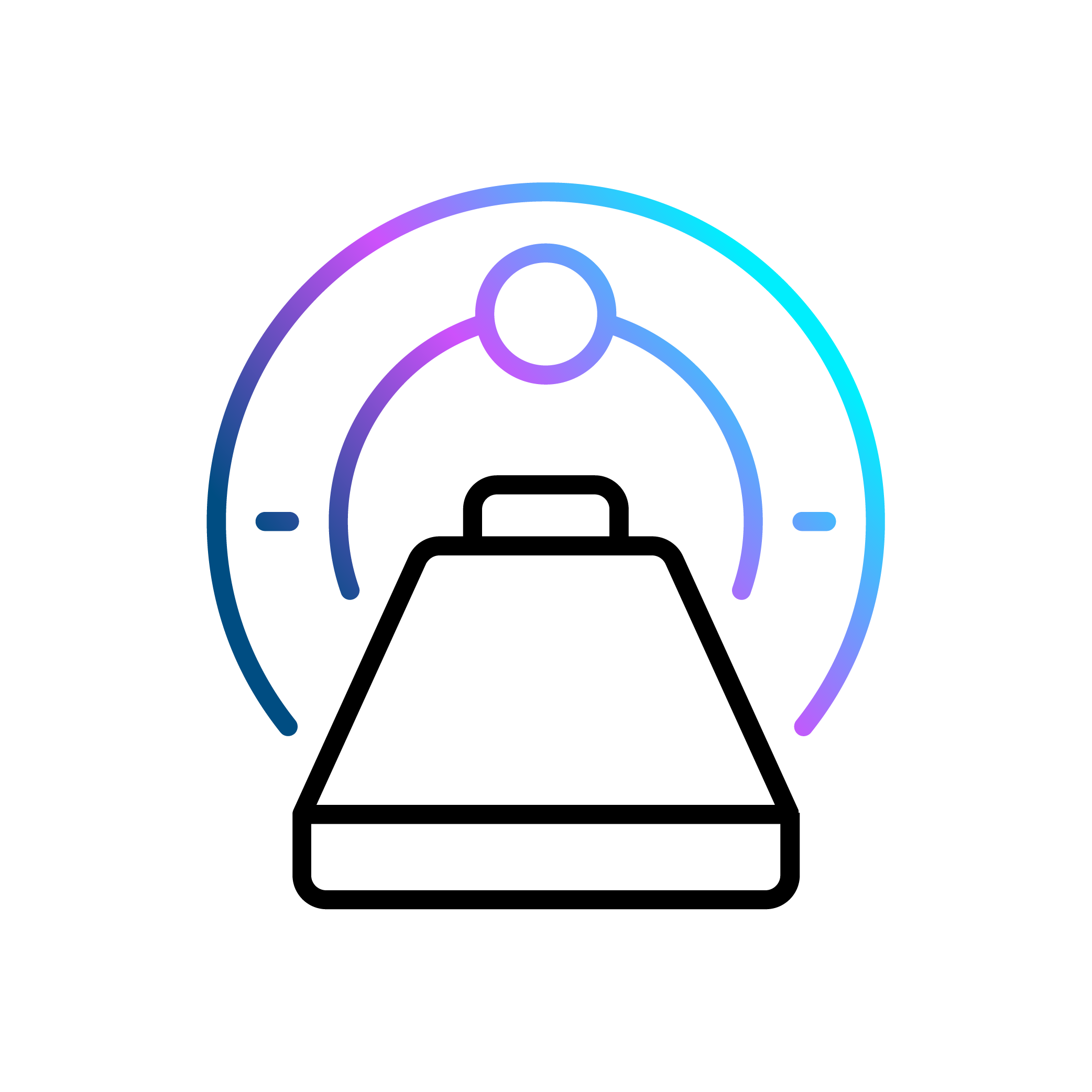 icono que representa un escáner utilizado para obtener imágenes más detalladas del corazón